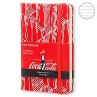 Блокнот Moleskine Coca-Cola маленький красный LECOMM710