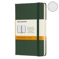 Блокнот Moleskine Classic маленький зеленый MM710K15