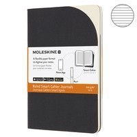 2 блокнота Moleskine Paper Tablet Cahier маленьких черных PTNLCH21BK
