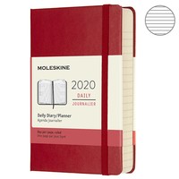Ежедневник Moleskine 2020 маленький красный DHF212DC2Y20