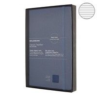 Блокнот Moleskine Limited Edition Leather средний синий LCLH31HB41BOX