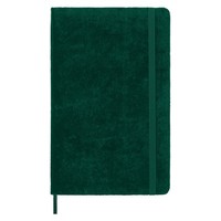 Записная книжка Moleskine Velvet средний линия зеленый+бокс LCNBVELVQP060A