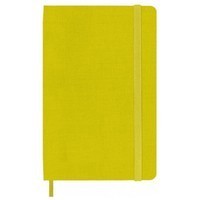 Записная книжка Moleskine Silk карманная в линейку соломенно-желтая MM710M6SILK
