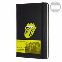Блокнот Moleskine Rolling Stones средний черный LERSQP060BK