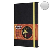Блокнот Moleskine Looney Tunes средний черный LELTQP060WL