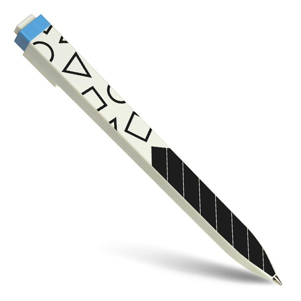 Шариковая ручка Moleskine Go 1,0 мм голубой паттерн EW8T1CMPHB10TAG