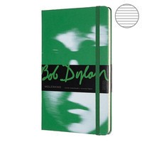 Блокнот Moleskine Bob Dylan средний зеленый LEBDQP060A