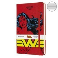 Блокнот Moleskine Wonder Woman средний красный LEWWQP060A