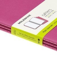 Блокнот Moleskine Cahier средний кинетический розовый CH018D17