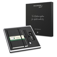 Фото Набор Moleskine Smart Writing Set Ellipse Smart Pen + Paper Tablet черный нелинованный SWSAB33BK01