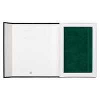 Записная книжка Moleskine Velvet средний линия зеленый+бокс LCNBVELVQP060A