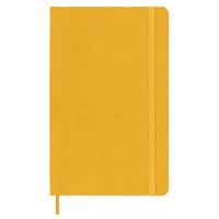 Записная книжка Moleskine Silk средний в линейку оранжевый QP060M2SILK