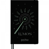 Фото Блокнот Moleskine Harry Potter Средний Линейка Lumos LEHP23QP060LUM