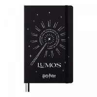 Фото Блокнот Moleskine Harry Potter Средний Линейка Lumos LEHP23QP060LUM