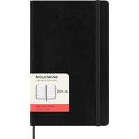 Фото Дневник Moleskine 2025-2026 средний черный DSB18DC3Y26