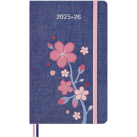 Фото Еженедельник Moleskine 2025-2026 Sakura средний DHSU0818WN3Y26