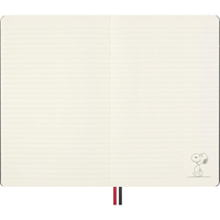 Фото Блокнот Moleskine Peanuts Admirer Средний Линейка Черный LEPENB31HSNOOPYBK