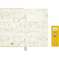 Фото Блокнот Moleskine Peanuts Admirer Средний Линейка Желтый LEPENB31HPATM26