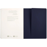Фото Тетрадь Moleskine Cahier Sakura Большая Линейка Синяя LESU08QP321