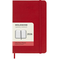 Фото Ежедневник Moleskine 2026 карманный Мягкий Красный DHF212DC2Y26