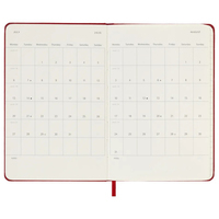 Фото Ежедневник Moleskine 2026 карманный Мягкий Красный DHF212DC2Y26