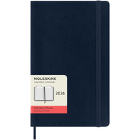 Фото Ежедневник Moleskine 2026 средний Мягкий Сапфир DSB2012DC3Y26