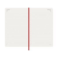 Фото Ежедневник Moleskine 2026 средний Мягкий Красный DSF212DC3Y26