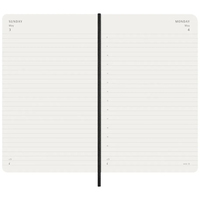 Фото Ежедневник Moleskine 2026 средний Мягкий Черный DSB12DC3Y26