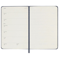 Фото Еженедельник Moleskine 2026 большой Сапфир DHB2012WN4Y26