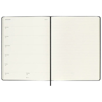 Фото Еженедельник Moleskine 2026 большой Черный DHB12WN4Y26