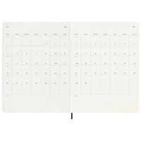 Фото Еженедельник Moleskine 2026 большой Мягкий Черный DSB12WN4Y26