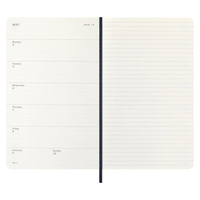 Фото Еженедельник Moleskine 2026 карманный Мягкий Сапфир DSB2012WN2Y26