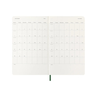 Фото Еженедельник Moleskine 2026 средний Мягкий Миртовый Зеленый DSK1512WN3Y26