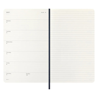 Фото Еженедельник Moleskine 2026 средний Мягкий Сапфир DSB2012WN3Y26