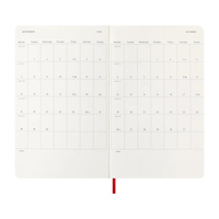 Фото Еженедельник Moleskine 2026 средний Мягкий Красный DSF212WN3Y26