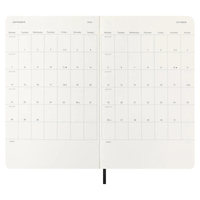Фото Еженедельник Moleskine 2026 средний Мягкий Черный DSB12WN3Y26