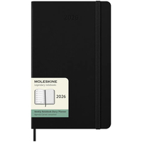 Фото Еженедельник Moleskine 2026 средний Черный DHB12WN3Y26