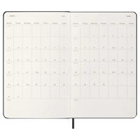 Фото Еженедельник Moleskine 2026 средний Черный DHB12WN3Y26