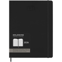 Фото Еженедельник Moleskine 2026 PRO Вертикальный большой Черный DHB12PRO4Y26
