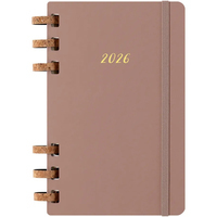 Фото Еженедельник Moleskine 2026 Spiral средний Миндальный DHSPP2912MWH3Y26