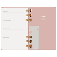 Фото Еженедельник Moleskine 2026 Spiral средний Миндальный DHSPP2912MWH3Y26