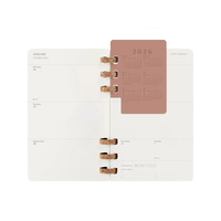 Фото Еженедельник Moleskine 2026 Spiral средний Мягкий Черный DSSPB12MWH3Y26